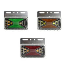 24V전용 LED 보조 차폭등 써치라이트 후진등 미등 화물차 캠핑카, 오렌지