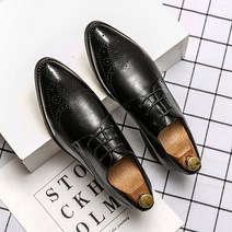 hululu 남성더비슈즈 심플라인 경량구두 결혼식 하객룩 정장구두 A226