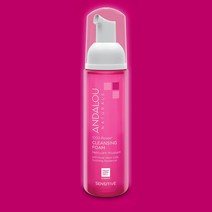 안달로우 내추럴 천송이 로즈 장미 클렌징 폼 160ml, 1개