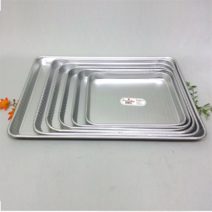 오메가키친 칼라 엠보쟁반 소소~왕대 6종 양은 사각 쟁반 트레이 OMG, 칼라엠보쟁반 대