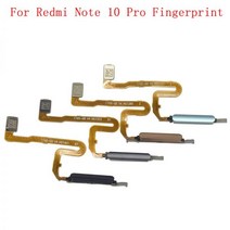 Xiaomi-Redmi 노트 10 프로 터치 센서 스캐너 수리 부품 용 지문 홈 버튼 플렉스 케이블 정품, Blue
