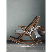 나무 흔들 의자 베란다 발코니 튼튼한 그네 스윙 가정, 의자/카키색/물푸레나무/월넛