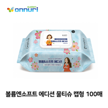 한예지 볼륨엔소프트 에디션 물티슈 캡형 100매, 상세페이지 참조, 상세페이지 참조