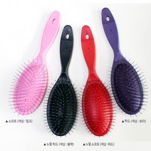 리케이 핀브러쉬 4Type 애견브러쉬, 핑크 Soft type