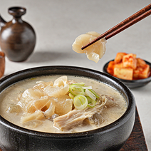 국물집 한우도가니탕 1kg 1팩 알스지, 2팩, 600g