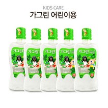 J-MALL 가글하는 습관!! 동아제약 어린이용 가그린 사과향380ml 불소 충치케어, 5개