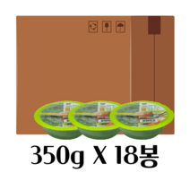 일가집 와사비 쌈무 1박스(350gx18봉)
