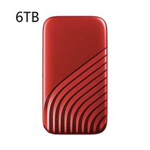 외장HDD 외장형하드 고속 M.2 SSD 4TB 외장형 모바일 하드 스토리지 노트북용, 04 6TB red, 한개옵션1