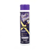 NOVEX Cool Blonde 퍼플 토닝 샴푸 10온스/300ml - 퍼플 샴푸 중화 아사이 추출물과 세라마이드가 함유된 톤 금발 은색 탈색 또는 황동 모발용