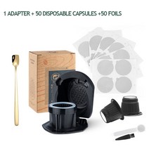 nescafe dolce gusto genio s piccolor xs amp용 icafilas 커피 어댑터 미니 미 메이커 재사용 가능한 변환 캡슐 홀더 액세서리, 1-사진으로