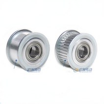 베어링 풀러 빼기 GT2 2GT 30 Teeth 동기식 타이밍 아이들러 풀리 6/10mm 벨트 3D 프린터 액세서리 용 베어, 08 Smooth 6mm Bore_02 10mm