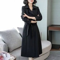 여성 코트 간절기 롱코트 캐주얼 슬림핏 자켓 인박카159