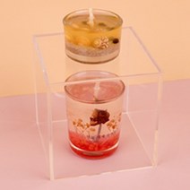 전시용 투명 아크릴큐브 미니 10cm 정사각형 박스 제품디스플레이 진열대 스퀘어 플라스틱