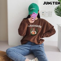 만다린맨투맨 티셔츠