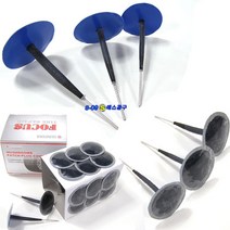 플러그패치 버섯팻치 펑크패치 24개입 타이어 수리 빠찌 453ALL, 3mm(453A)