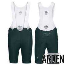 [아덴바이크] 웨어 EFU 빕숏 그린 (Elastic Pad)