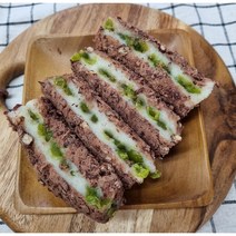 완두배기 찰시루떡 팥 시루떡 10개