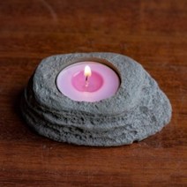 수제몰드 - 스톤1 티라이트 홀더