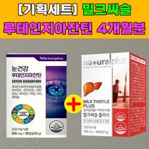 지방간 간 눈 건강 노안 에 좋은 영양제 밀크씨슬 루테인 간기능 개선제 보호제 보조제 회복제 건강한 피로 간수치 효능 추천 식품 플러스 건조 노화 40대 50대 남자 남성 여성, 2개, 밀크씨슬+루테인 2개월분, 60정