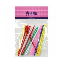 유니아트 1000 플라스틱 돗바늘 혼합, 5개, 5개