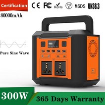 야외 캠핑 대용량 배터리 태양열 휴대용 gkfly 220v 80000mah power station power supply 300w 순수 사인파 발생기 dcac 인버터, 협력사, 220v EU 플러그