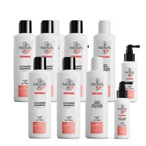 가늘어지는 염색모발 3종세트 NIOXIN Coloured Hair with Light Thinning, 5팩