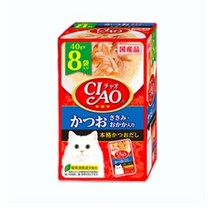 희동이네 이나바 챠오 파우치 IC-384 가쓰오+닭가슴살+가다랑어 포 40g*8 [1박스]