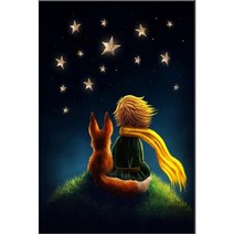 집에서 할수있는 구슬 보석 비즈 공예 십자수 도안 도구 전체 사각형 라운드 드릴 다이아몬드 그림 어린 왕자 자수 크로스 스티치 모자이크 홈 장식 선물, 라운드 20x15cm, a