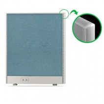 가구샘 알미늄 파티션 H1500 원톤 밝은프레임 OG1057, H1500xW800/PW502