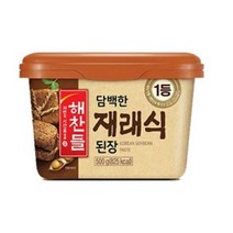 해찬들 재래식 된장, 500g, 2개