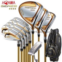 HONMAS07 골프 클럽 풀 세트 인클라우드 골프 드라이버 + 우드 + 아이언 + 퍼터 R 또는 S 플렉스 흑연 샤프트, Only Bag