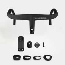 ALANERA 데칼 카본 로드 핸들바 초경량 통합 28.6mm 포크 스티어용 스페이서 포함, 04 380 120