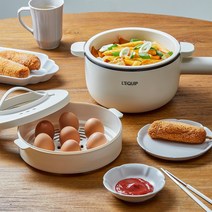 리큅 2in1 만능 멀티쿠커 라면포트 LEP-P20, LEP-P20WH(화이트)