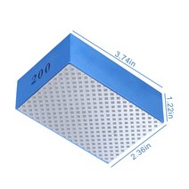 마루광택기 바닥청소 기계 다이아몬드 핸드 폴리싱 패드 타일 유리 연마 그라인딩 블록 돌 대리석 세라믹, 02 파란