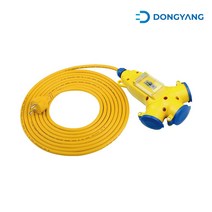 동양 Y형 누전차단 고용량 멀티탭(20A) 3구 20m DYM-3YC/SC