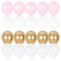 라운드풍선 31색상 20P /생일파티 브라이덜샤워 베이비샤워 돌잔치 환갑 퇴직, 베이비핑크