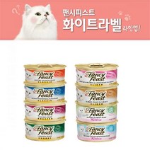 친절한도그씨 퓨리나 팬시피스트 오리지날 24개 고양이간식 고양이캔, one color/혼합4종 24개