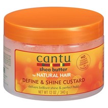 칸투 Natural Hair Define & Shine 커스터드 354ml 12온스 병 2팩