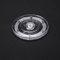 데라필 회전 원판 아크릴 제품 상품 진열대 140MM 악세사리진열대, 1개