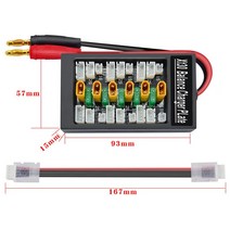 ISDT amass xt30 플러그 병렬 충전 보드 xt60 t 플러그 입력 d2 q6 sc-608 sc-620 밸런스 밸런싱 충전기 lipo 배터리 부품, 4mm 바나나 플러그