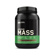 옵티멈 시리어스 매스 Serious Mass 초콜릿 단백질 파우더 1.36kg 3lbs 215204, 1개