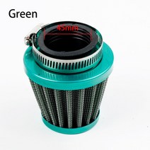 오토바이 에어 필터 범용 35mm 모토크로스 에어 폼 필터 오토바이 액세서리 6 가지 색상 판매, 21 Green   45mm