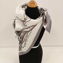 피에르가르뎅 엘르 실크쁘띠정사각 스카프