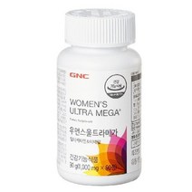 GNC 우먼스 울트라 메가 멀티 비타민앤 미네랄 90정, 182.25g, 2개