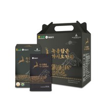 녹용진액 즙 엑기스 생녹용 추출액 가시오기피 헛개나무 당귀 인진쑥 대추 파우치 간편휴대 건강즙 선물하기좋은 HACCP 인증 70ml x 30포, 1박스