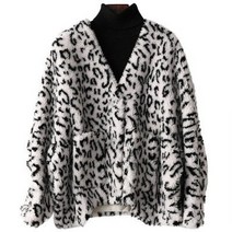 여성용 겨울 모피 밍크 코트 여성 패션 진짜 양 h2