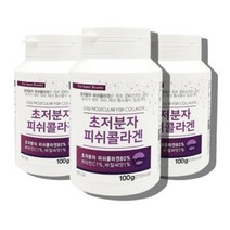 콜라겐달톤 초 저분자 어린 피시 피씨 피쉬 생선 어류 콜라겐 알 정 Da, 초저분자 콜라겐 300정 x3통