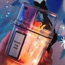 관우GW관우GW 아크릴 2개 케이스 수납 지갑 중심정맥관 목걸이 다목적목걸이 카드 주머니 8WADA151, 1개