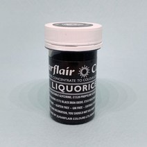 공예몰 Sugarflair 슈가플레어 36. Black 슈가크래프트 설탕공예 색소