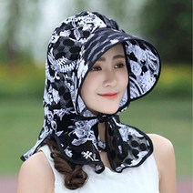 넥커버 프라햇 밭일모자 농사 썬캡 낚시 등산 여름 모자 버킷햇*097RI